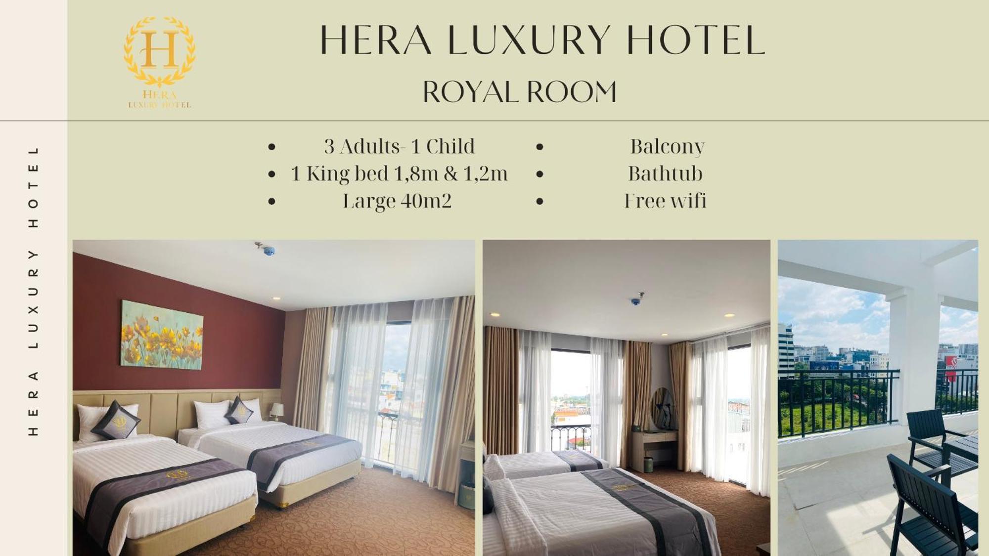 Hera Luxury Hotel Ho Şi Min Exterior foto