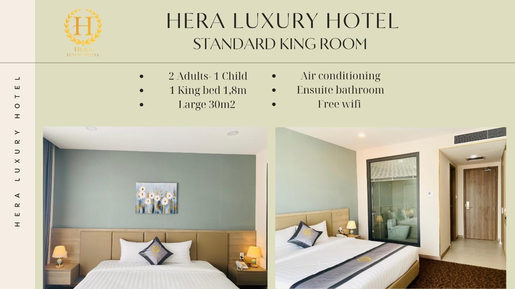 Hera Luxury Hotel Ho Şi Min Exterior foto