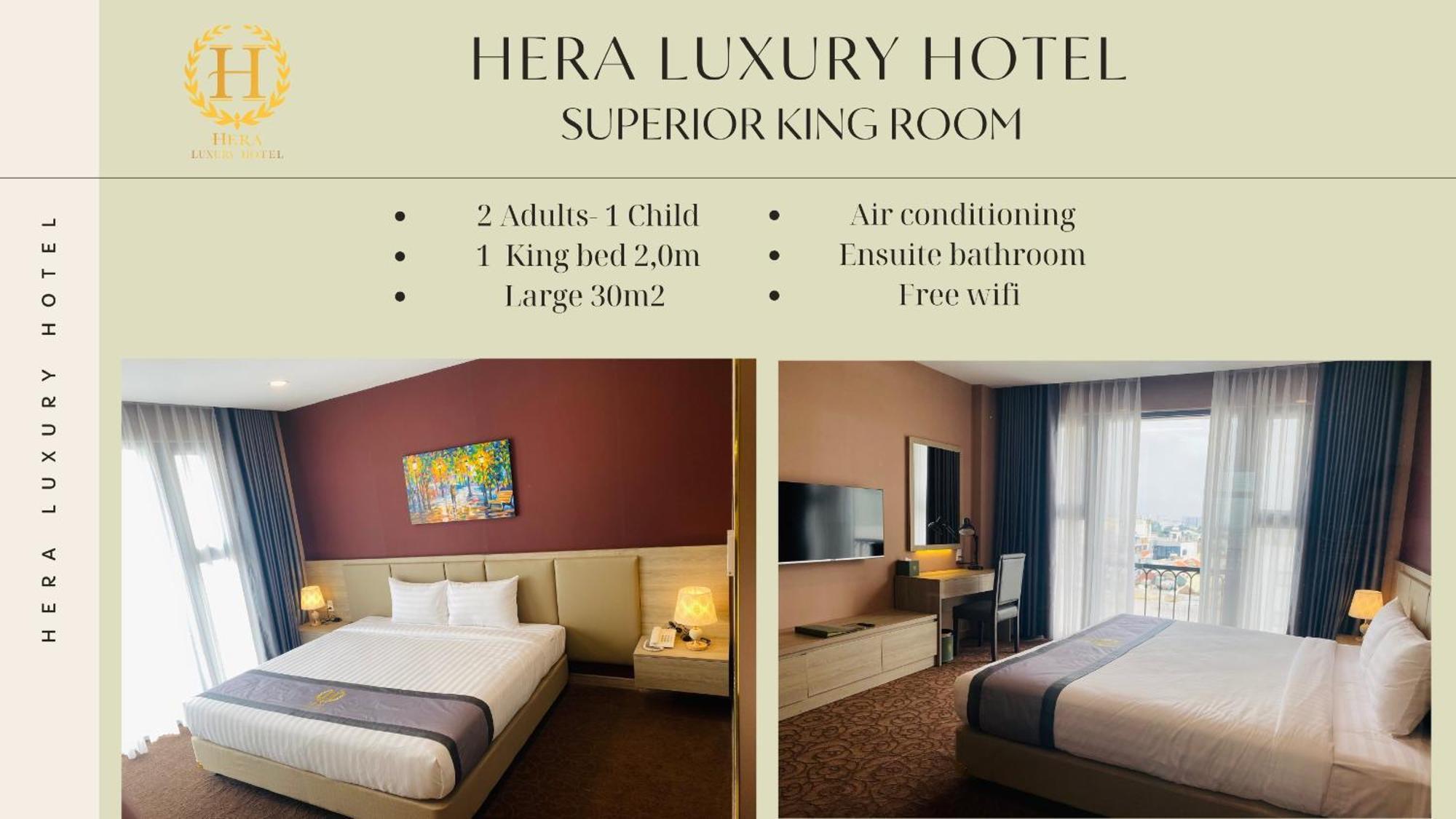 Hera Luxury Hotel Ho Şi Min Exterior foto